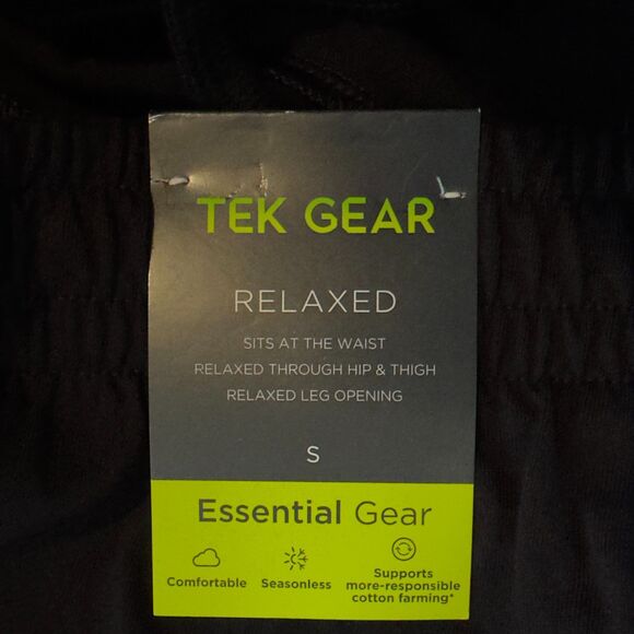 New Tek Gear Relaxed Essential Gear Sweatpants Men's Size Small - Picture 3 of 7
